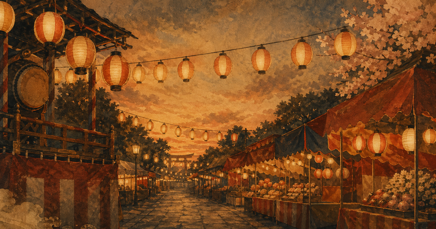 Japanese Matsuri — Symbols of Season and Region