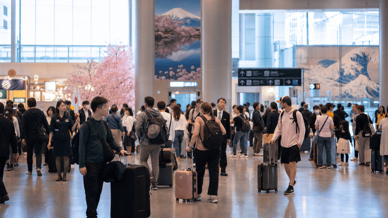 Japan's April Visitor Arrivals Fell Year on Year but Reached a 2026 Monthly High