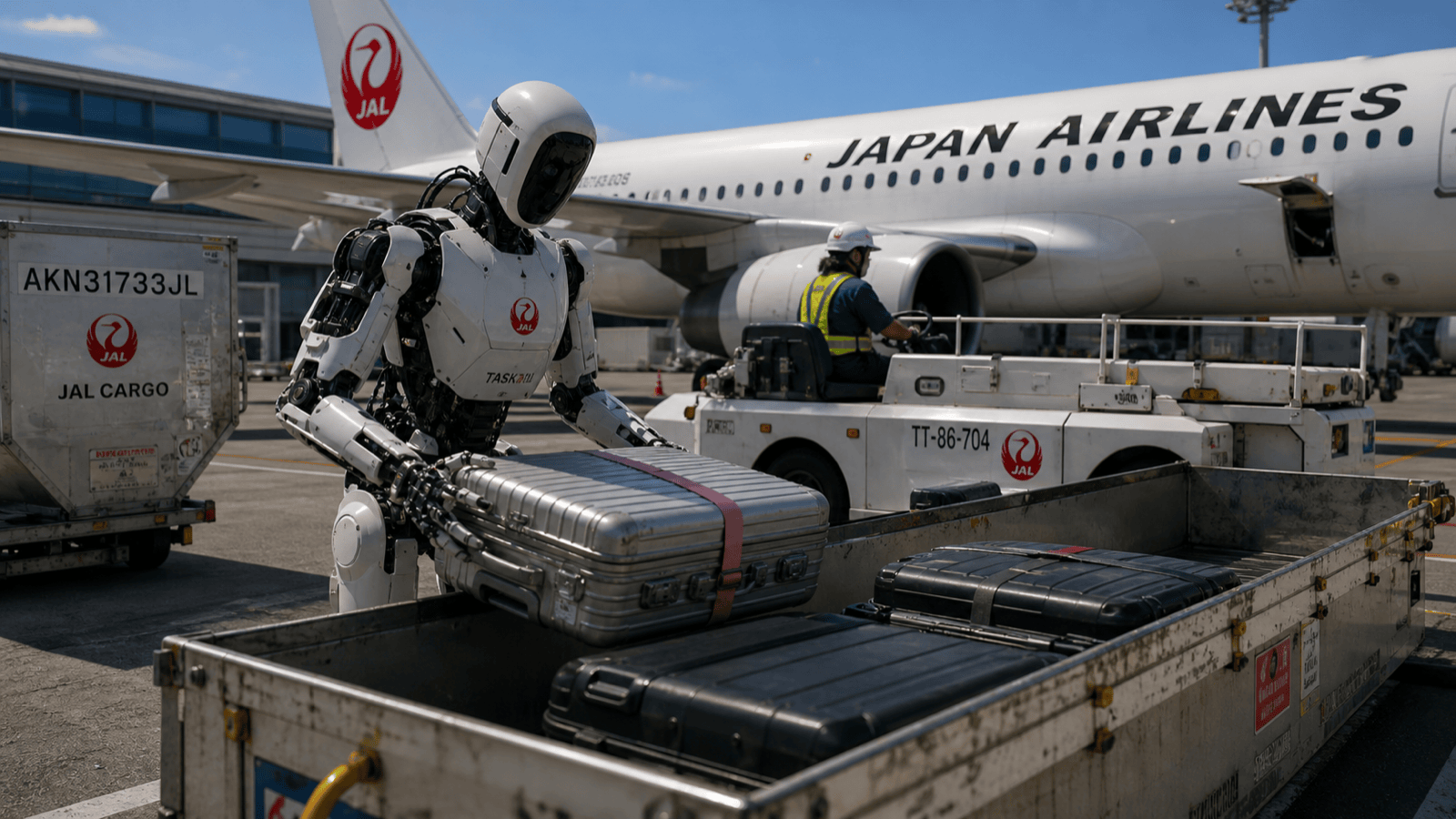 JAL to Test Humanoid Robots at Haneda — Japan's First Airport Ground-Handling Trial