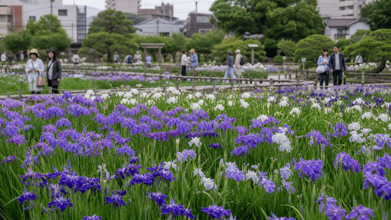 Katsushika Iris Festival Opens in Tokyo, Running Through June 14