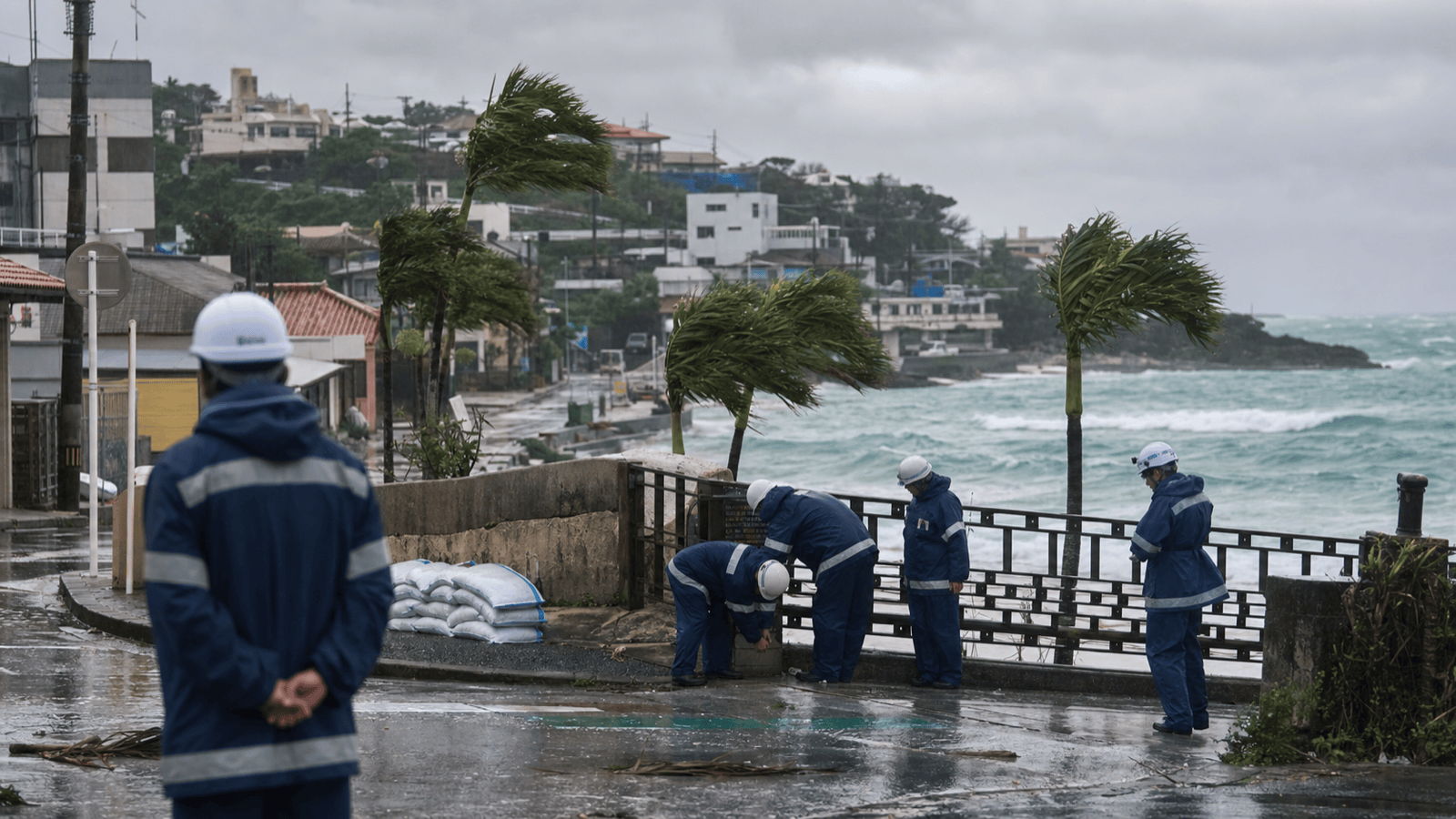 Kihara Urges Caution as Typhoon No. 6 Approaches