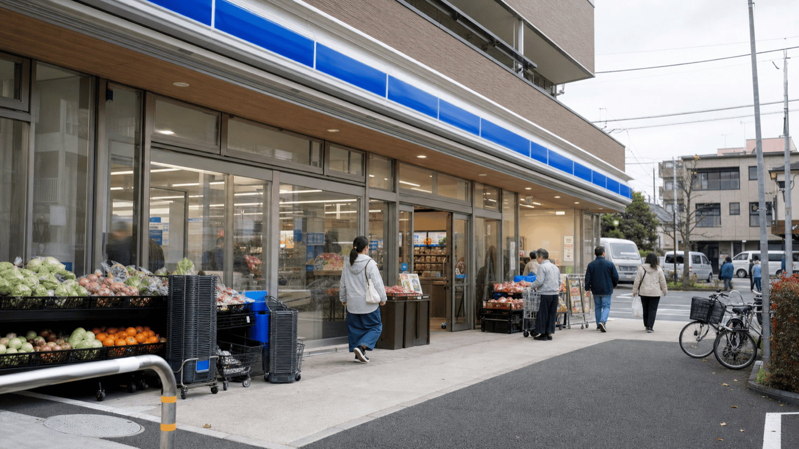 Lawson Opens First L Minimart Small Supermarket in Kodaira