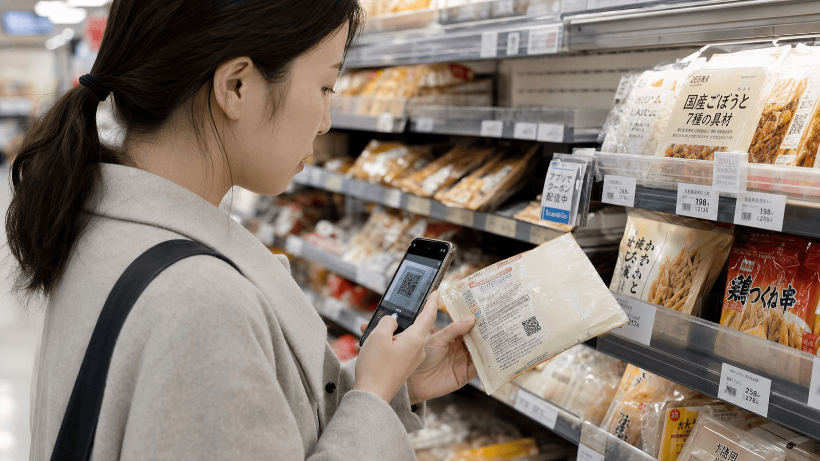 Japan Plans QR-Code Food Labels to Improve Readability