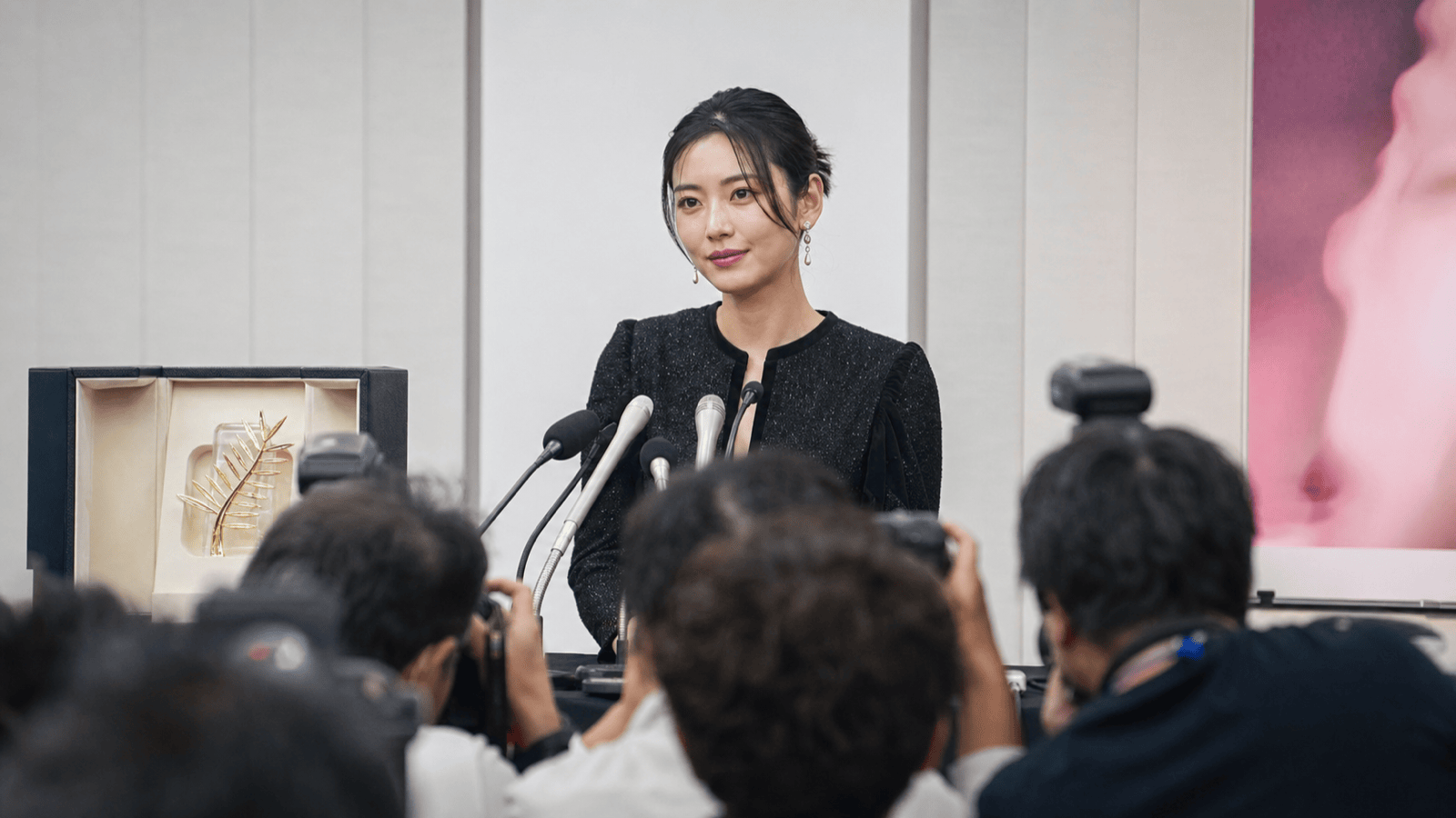 Tao Okamoto Holds Homecoming Press Conference After Historic Cannes Best Actress Win